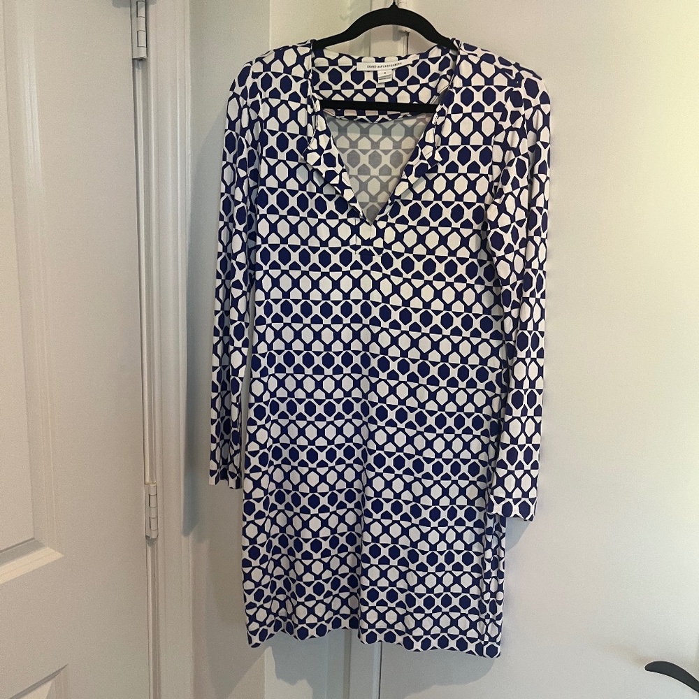 Diane von Furstenberg long sleeve dress